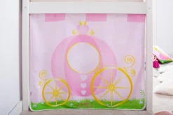 Hochbett "Prinzessin Liora" Kiefer weiß ^ TICAA Discount