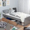 TICAA Jugendzimmer "Mira", 4-tlg, Grau Discount