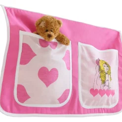 TICAA Kinder Bett-Tasche für Hochbett und Etagenbett Prinzessin Cindy