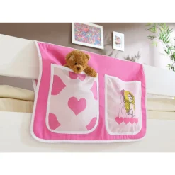 TICAA Kinder Bett-Tasche für Hochbett und Etagenbett Prinzessin Cindy