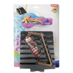 35556A - XTREME Finger-Skateboard - mit Treppe mit Handläufen (4-teilig) Skaterpark Skater Fingerskateboard ^ Toi-Toys Best