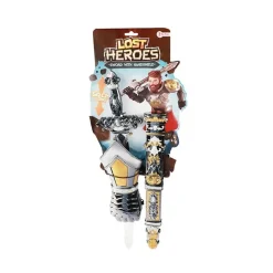 LOST HEROES Verkleidungsset - Ritter- Schwert + Handschuh Verkleidung Kostüm ^ Toi-Toys Sale