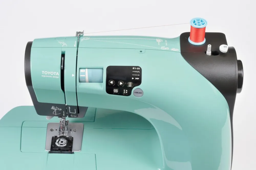 TOYOTA OEKAKI 50G - (green) - Computer-Nähmaschine ^ Veritas Online