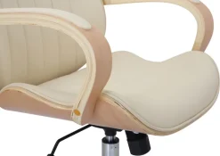 Bürostuhl Mellow Kunstleder ^ TPFLiving Outlet
