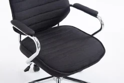 Bürostuhl RocketStoff Schwarz ^ TPFLiving New
