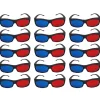 TPFNet Anaglyphenbrille 3D Brille Kunststoff Schwarz - 1 Stück Outlet