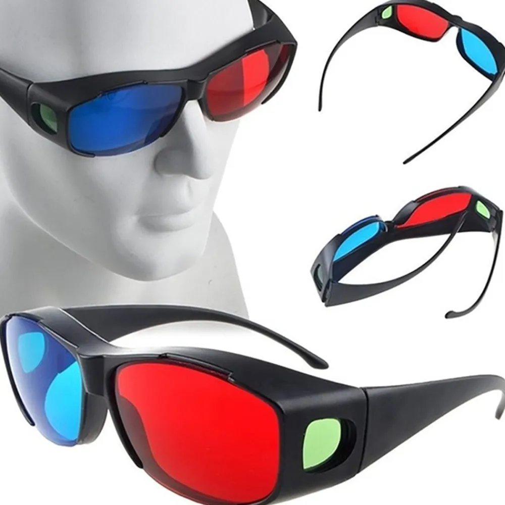 TPFNet Anaglyphenbrille 3D Brille Kunststoff Schwarz - 1 Stück Outlet