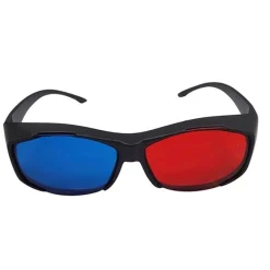 TPFNet Anaglyphenbrille 3D Brille Kunststoff Schwarz - 1 Stück Outlet