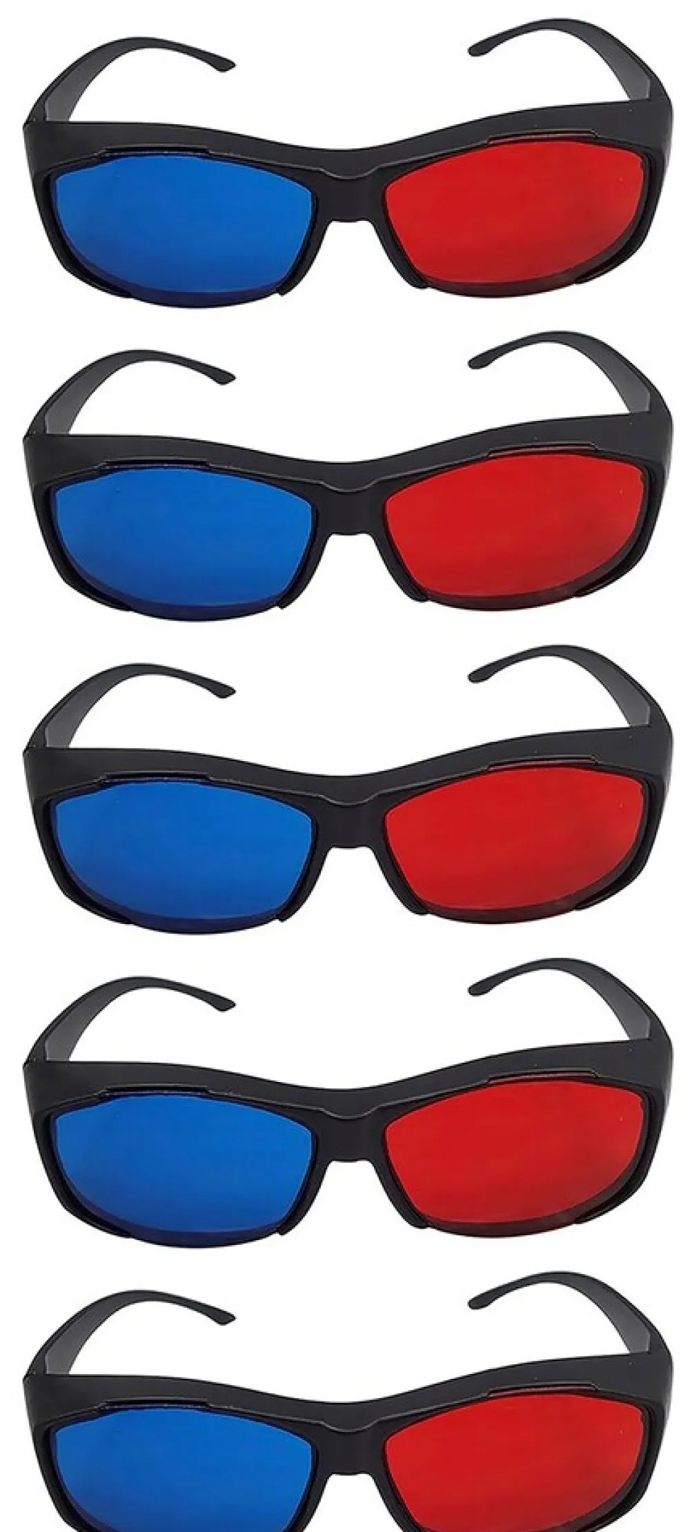 TPFNet Anaglyphenbrille 3D Brille Kunststoff Schwarz - 1 Stück Outlet