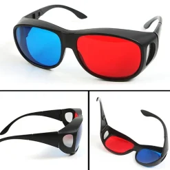 TPFNet Anaglyphenbrille 3D Brille Kunststoff Schwarz - 1 Stück Outlet