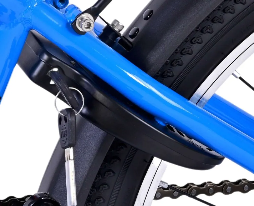 Tpfsports Cross Kinderfahrrad - Jungen - 20 Zoll - Rücktritt + Handbremse - Grau Blau New