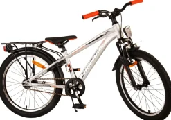 Tpfsports Cross Kinderfahrrad - Jungen - 20 Zoll - Rücktritt + Handbremse - Grau Blau New
