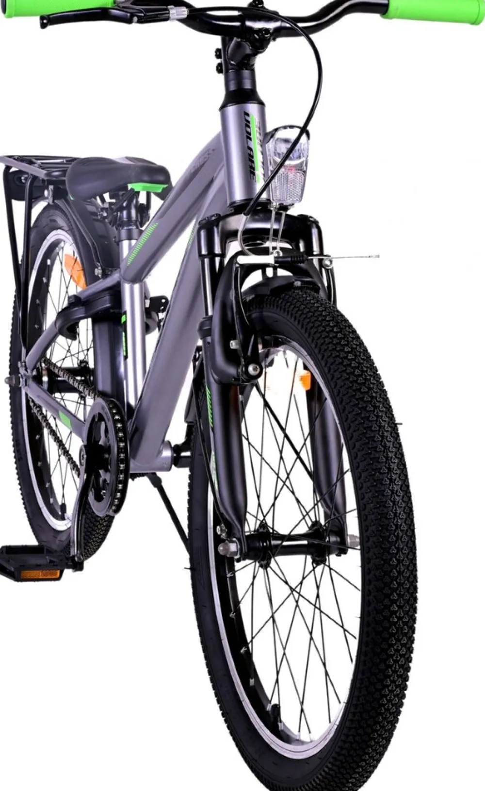 Tpfsports Cross Kinderfahrrad - Jungen - 20 Zoll - Rücktritt + Handbremse - Grau Blau New