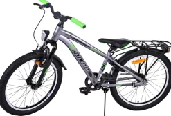 Tpfsports Cross Kinderfahrrad - Jungen - 20 Zoll - Rücktritt + Handbremse - Grau Blau New