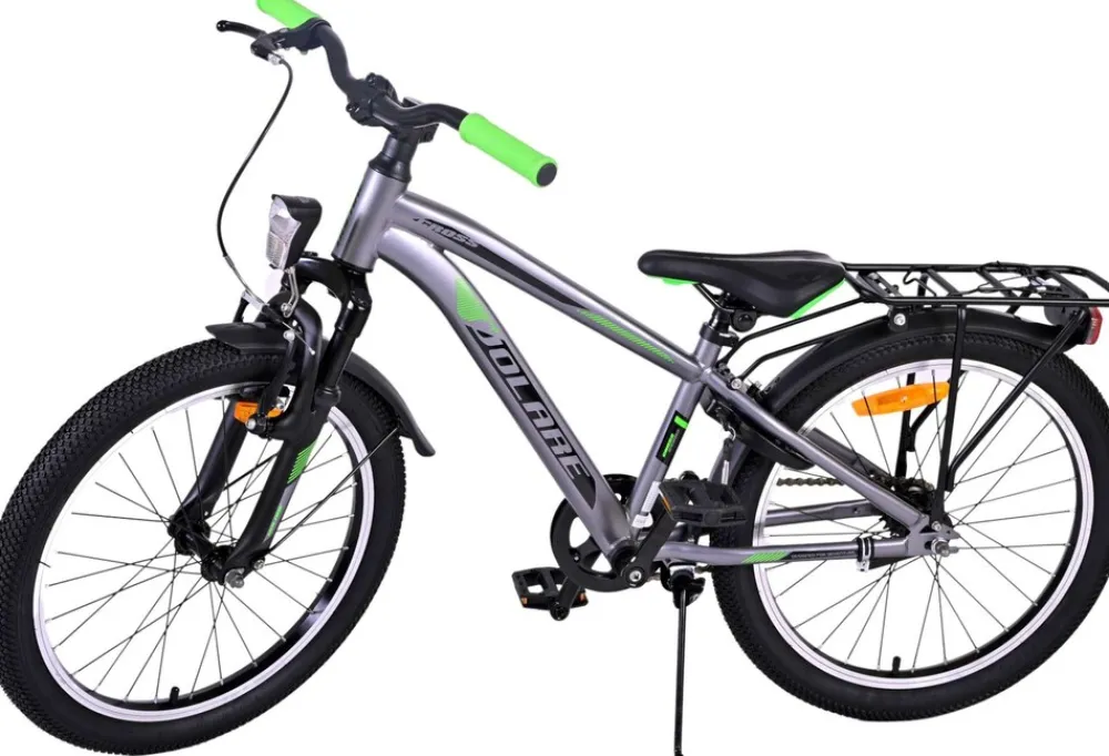 Tpfsports Cross Kinderfahrrad - Jungen - 20 Zoll - Rücktritt + Handbremse - Grau Blau New