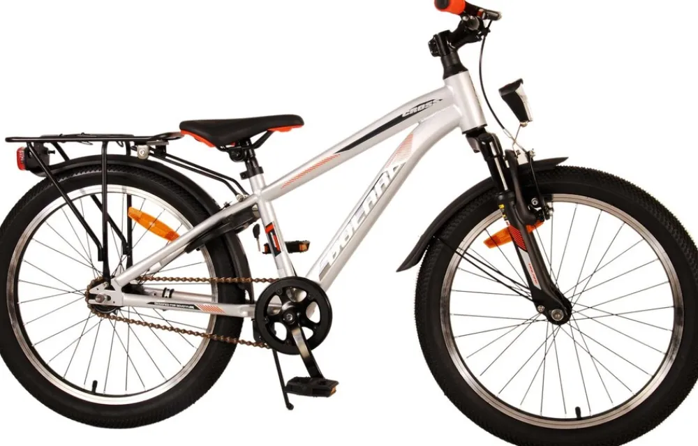 Tpfsports Cross Kinderfahrrad - Jungen - 20 Zoll - Rücktritt + Handbremse - Grau Blau New