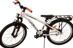 Tpfsports Cross Kinderfahrrad - Jungen - 20 Zoll - Rücktritt + Handbremse - Grau Blau New