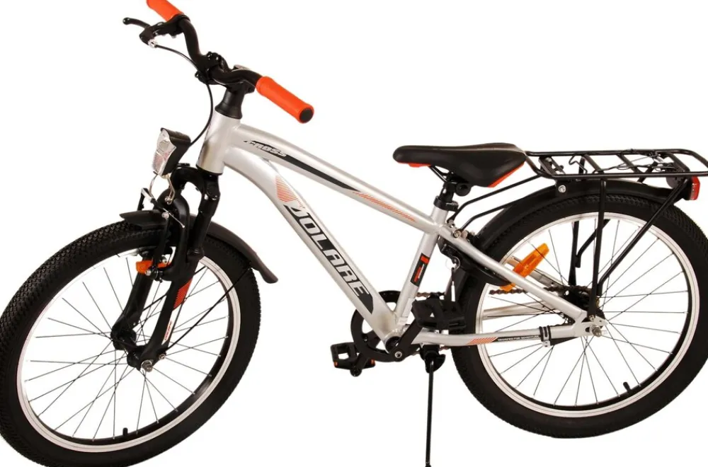 Tpfsports Cross Kinderfahrrad - Jungen - 20 Zoll - Rücktritt + Handbremse - Grau Blau New