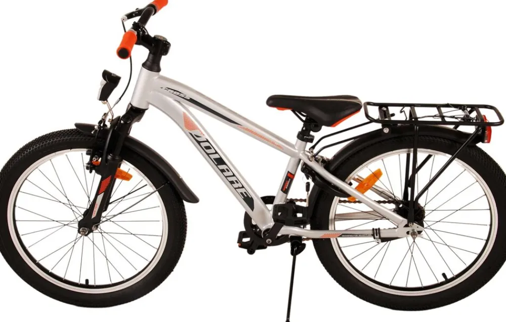 Tpfsports Cross Kinderfahrrad - Jungen - 20 Zoll - Rücktritt + Handbremse - Grau Blau New