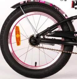 Miracle Cruiser Kinderfahrrad - Mädchen - 16 Zoll - Rücktritt + Handbremse - Mattschwarz ^ Tpfsports Sale