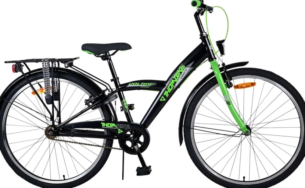 Thombike Kinderfahrrad - Jungen - 26 Zoll - Rücktritt + Handbremse - Grün ^ Tpfsports