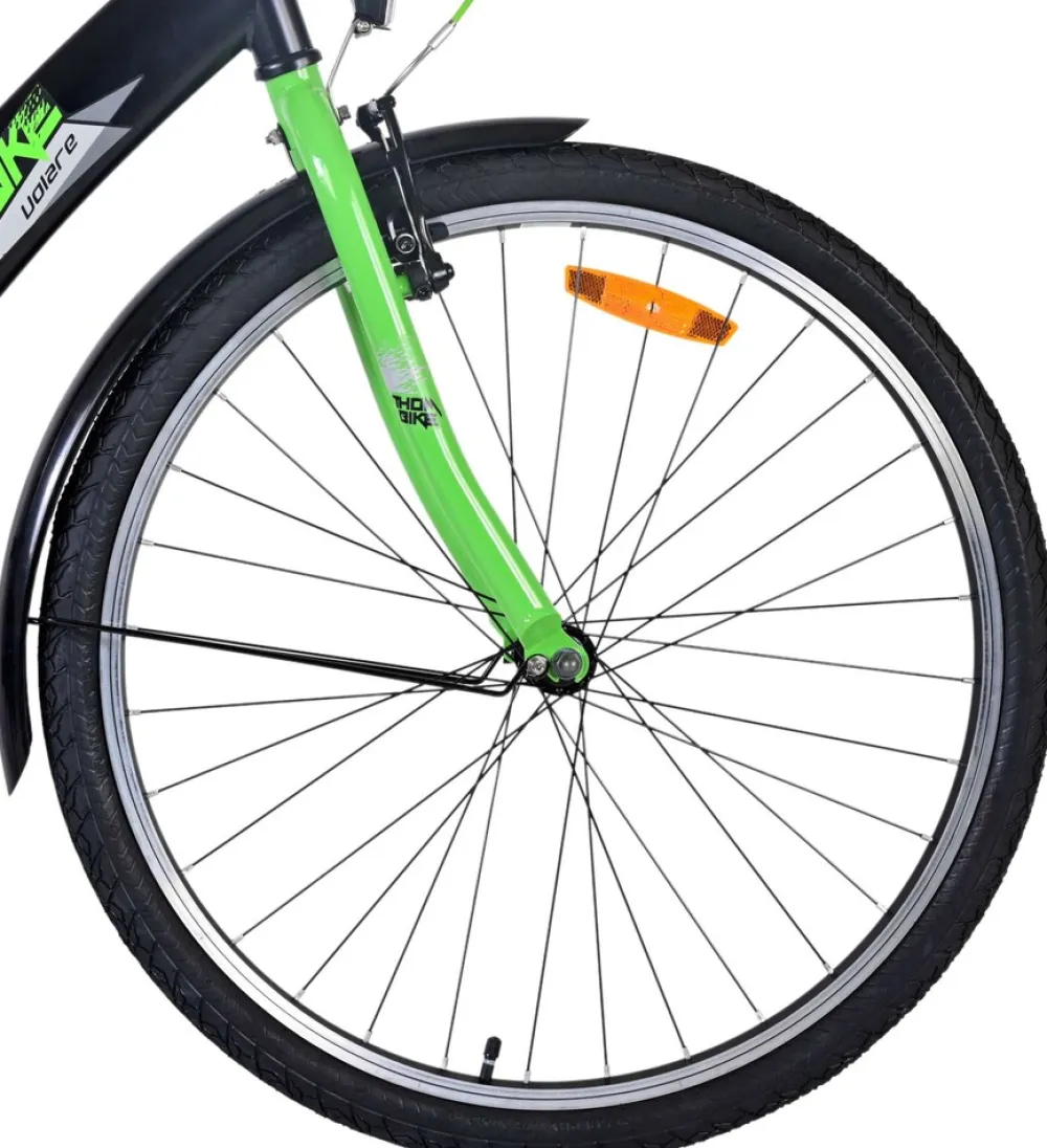 Thombike Kinderfahrrad - Jungen - 26 Zoll - Rücktritt + Handbremse - Grün ^ Tpfsports