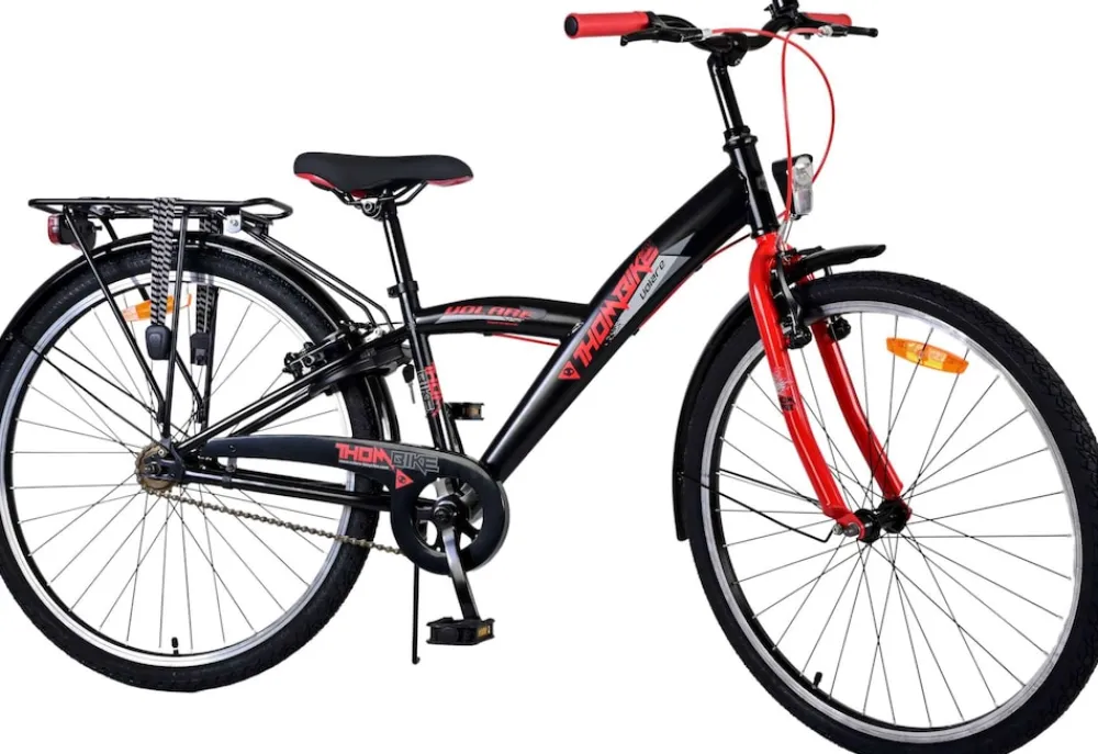Thombike Kinderfahrrad - Jungen - 26 Zoll - Rücktritt + Handbremse - Grün ^ Tpfsports