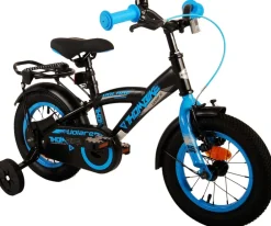 Thombike Kinderfahrrad - Jungen - 12 Zoll - Rücktritt + Handbremse - Schwarz/Orange ^ Tpfsports New
