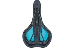 Trekking-Sattel, mit Memory Foam, mit Fixierungsskala, Farbe: schwarz ^ Prophete Best