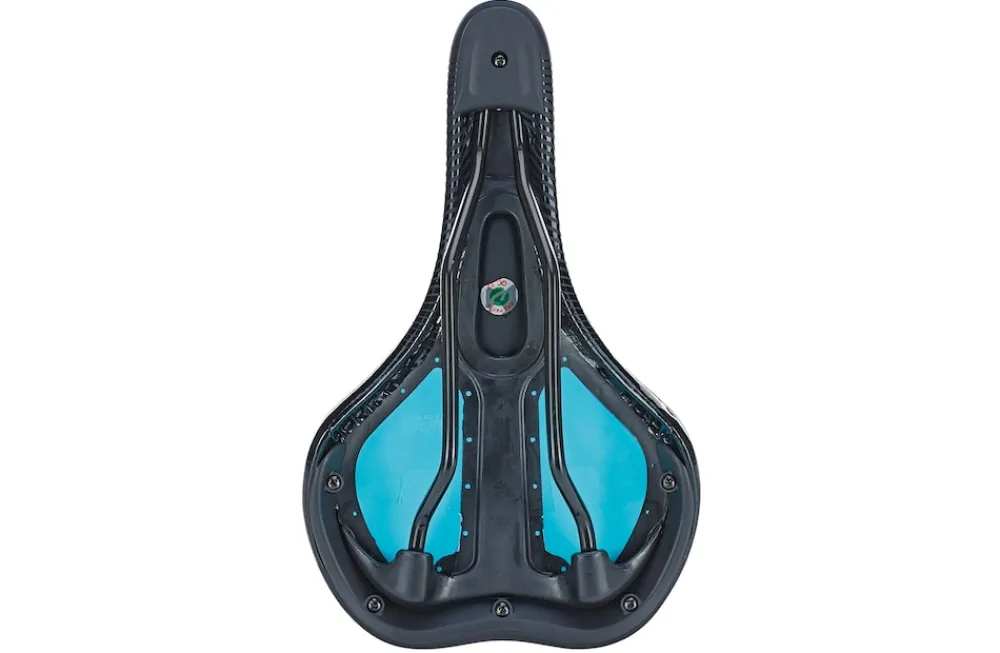 Trekking-Sattel, mit Memory Foam, mit Fixierungsskala, Farbe: schwarz ^ Prophete Best
