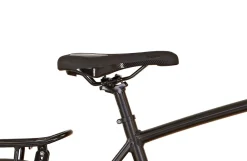 Trekking-Sattel, mit Memory Foam, mit Fixierungsskala, Farbe: schwarz ^ Prophete Best