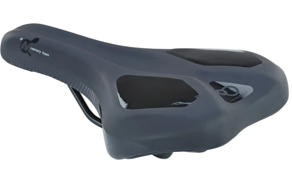 Trekking-Sattel, mit Memory Foam, mit Fixierungsskala, Farbe: schwarz ^ Prophete Best