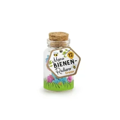 956958 - Meine Bienen-Freunde - Mini Radierer im Glas Radiergummis Eraser Schreibwaren ^ Trendhaus New