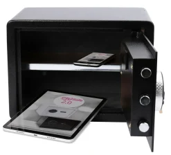 Olympia Tresor Safe Zahlencode Sicherheitsschlüssel Olymp GOsafe 2.0 / 110 schwarz Hot