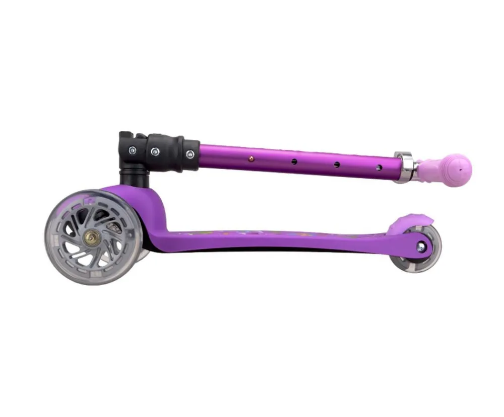 Tretroller / 3 Wheel Scooter Teeny FOLD, lila ^ 66 BOLDCUBE Hot
