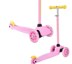Tretroller / 3 Wheel Scooter Teeny, rosa ^ 66 BOLDCUBE Clearance