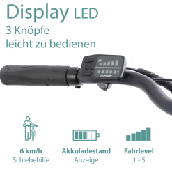 Mystic E Bike 28 Zoll Pedelec 170 - 190 cm Herrenrad Trekking Elektrofahrrad mit Nabenschaltung City E Fahrrad ^ Tretwerk Clearance