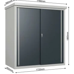 Trimetals Gartenschrank Guardian D63