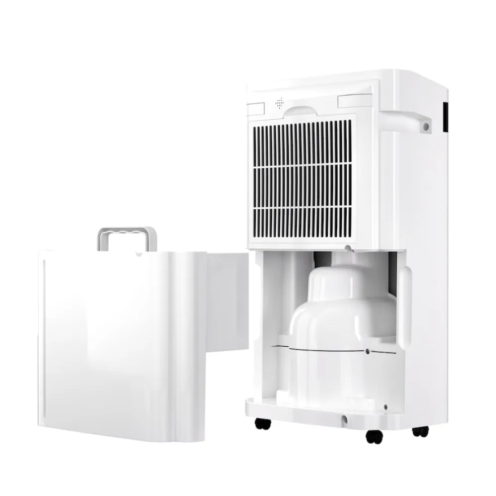 Tronitechnik ® Luftentfeuchter TT-EF 04.1, WiFi steuerbar, 20l/24h, 5,5l Tank, Kompressor, Auto-Swing, Timer, Farb-LED, Ionisator, für Räume bis 30m² Best