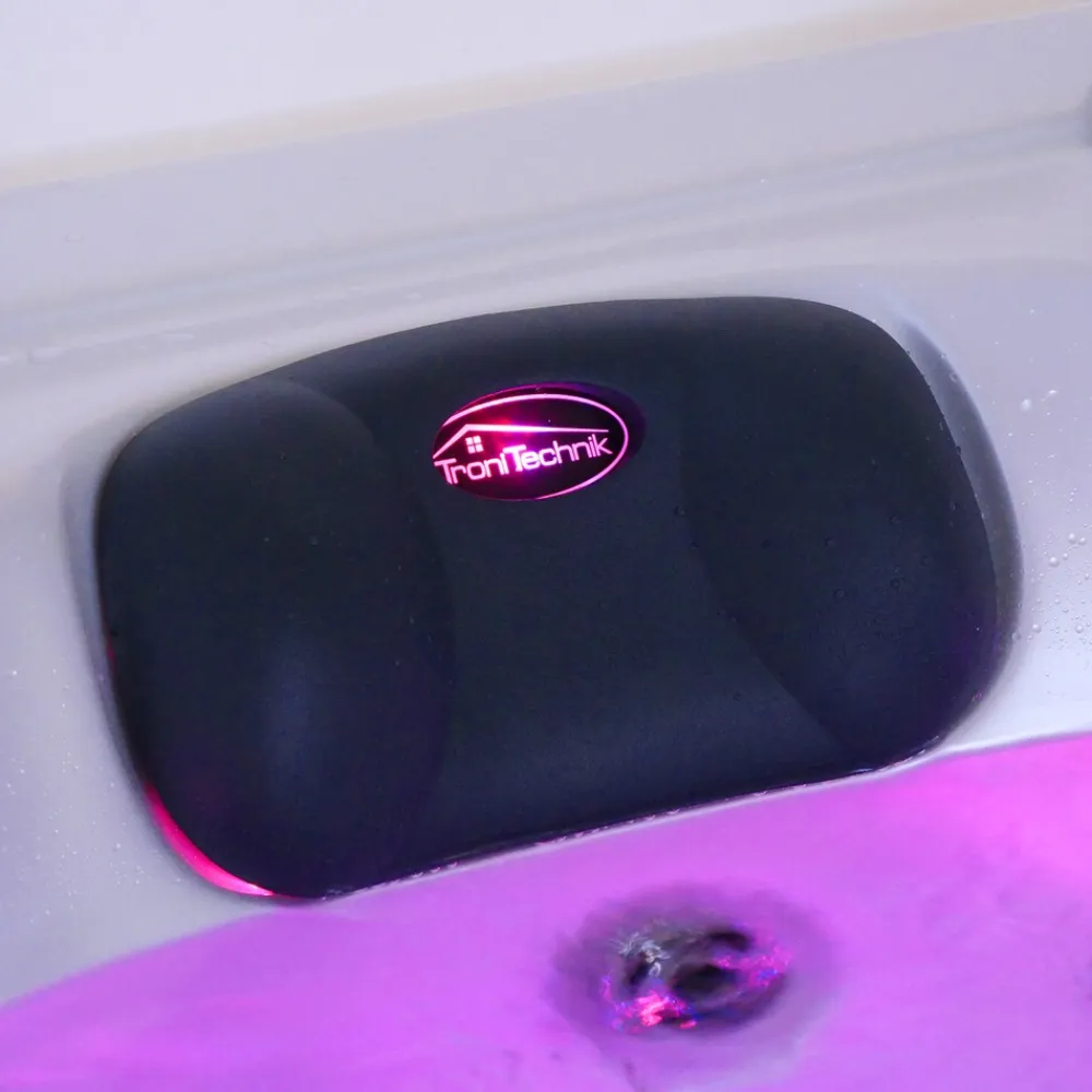 ® Outdoor Whirlpool, 2 Personen, aus Sanitäracryl, winterfest isoliert, Joyonway Spa, Massagedüsen, Liegeplätze, LED, 620 Liter ^ Tronitechnik Best