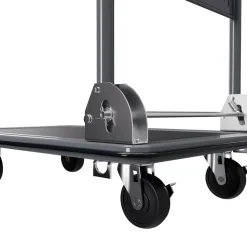 ® Transportwagen Plattformwagen klappbar, 150 kg Tragkraft mit Antirutschbeschichtung, Halterung, Griffpolster ^ Tronitechnik Sale