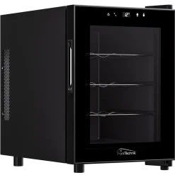 ® Weinkühlschrank Bordeaux, Getränkekühlschrank, Minibar Weinkühler, 31 Liter, 12 Flaschen ^ Tronitechnik Sale