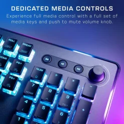 Turtle Beach Vulcan II Max optisch lineare Gaming-Tastatur, Schwarz (DE-Layout) Online
