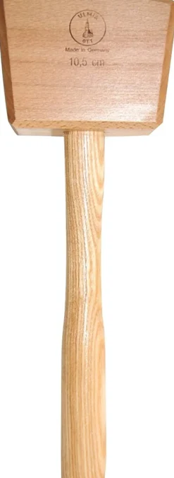 Ulmia 300-1 Holzhammer Schreinerklüpfel 300-1 Rotbuchenholz Schlagkopf verkeilt Outlet
