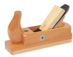 Ulmia Holzhobel/Doppelhobel Hobel mit Weißbuchensohle/Doppeleisen, zum Glätten Clearance