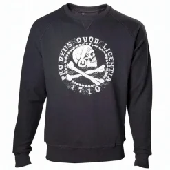 Uncharted 4 Pullover Pro Deus QVOD Licentia S Schwarz ^ Difuzed Europe New