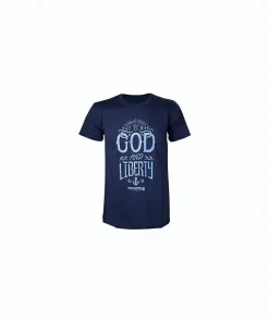Uncharted 4 T-Shirt -XL- God and Liberty, blau ^ Difuzed Europe Best
