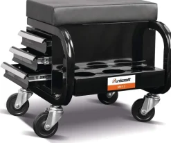 Montagehocker MH-S 3 mit 3 Schubladen, Sitzhähe 367 mm ^ Unicraft Discount
