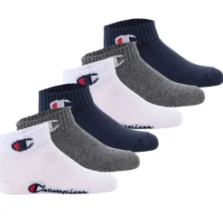 Champion Unisex Socken Blau/Weiß/Grau Hot