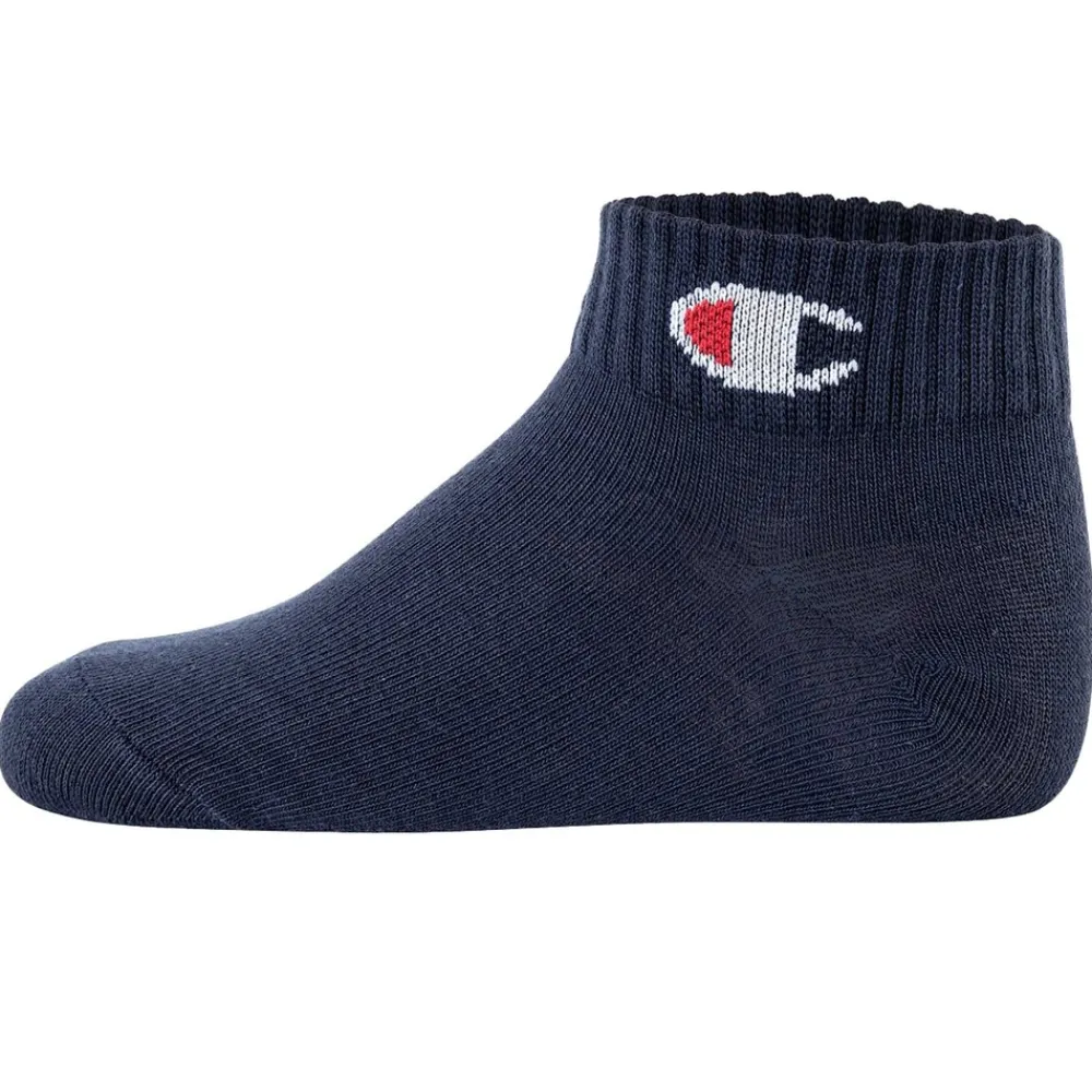 Champion Unisex Socken Blau/Weiß/Grau Hot